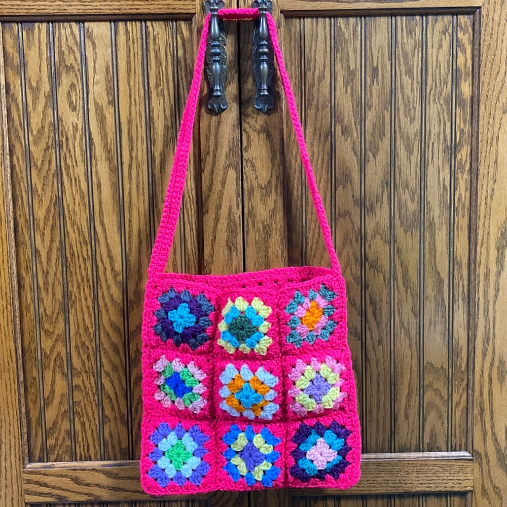 Handmade Granny Square Bag